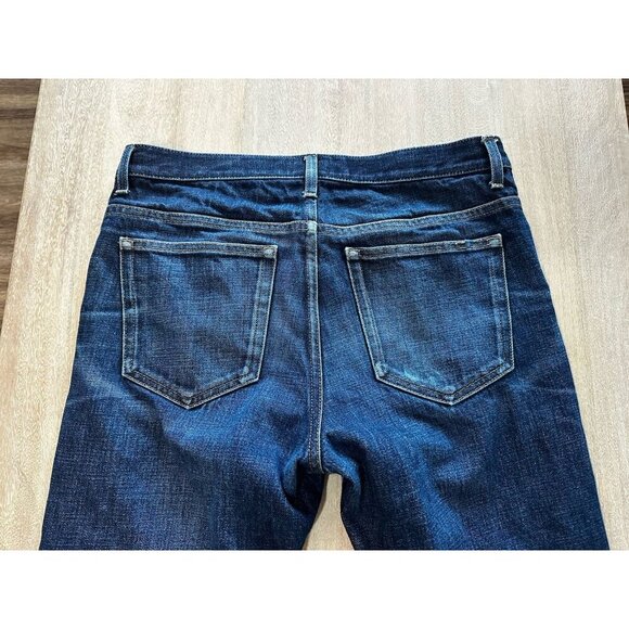 Asket Raw Denim Organic Cotton Slim Dark Wash Jeans Men's Size 31 X 30 - Picture 6 of 7